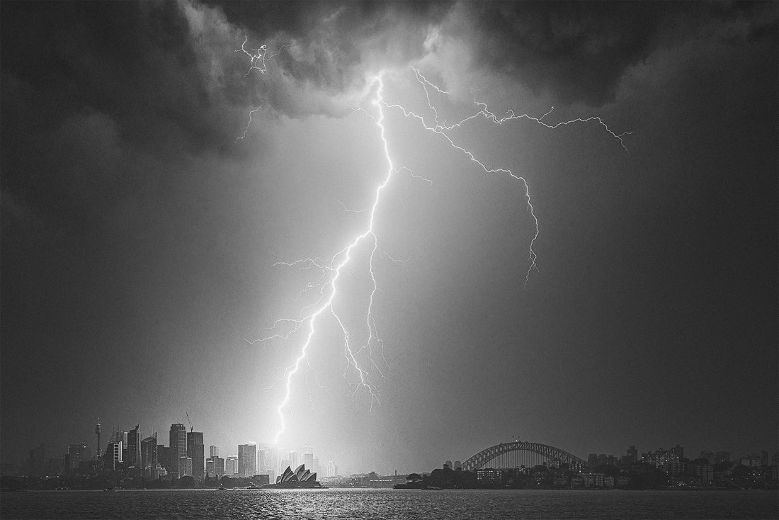 Lightning over the Opera House