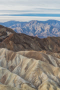 Abstract fine art print - photograph of Zabriskie Point in Death Valley National Park, USA
