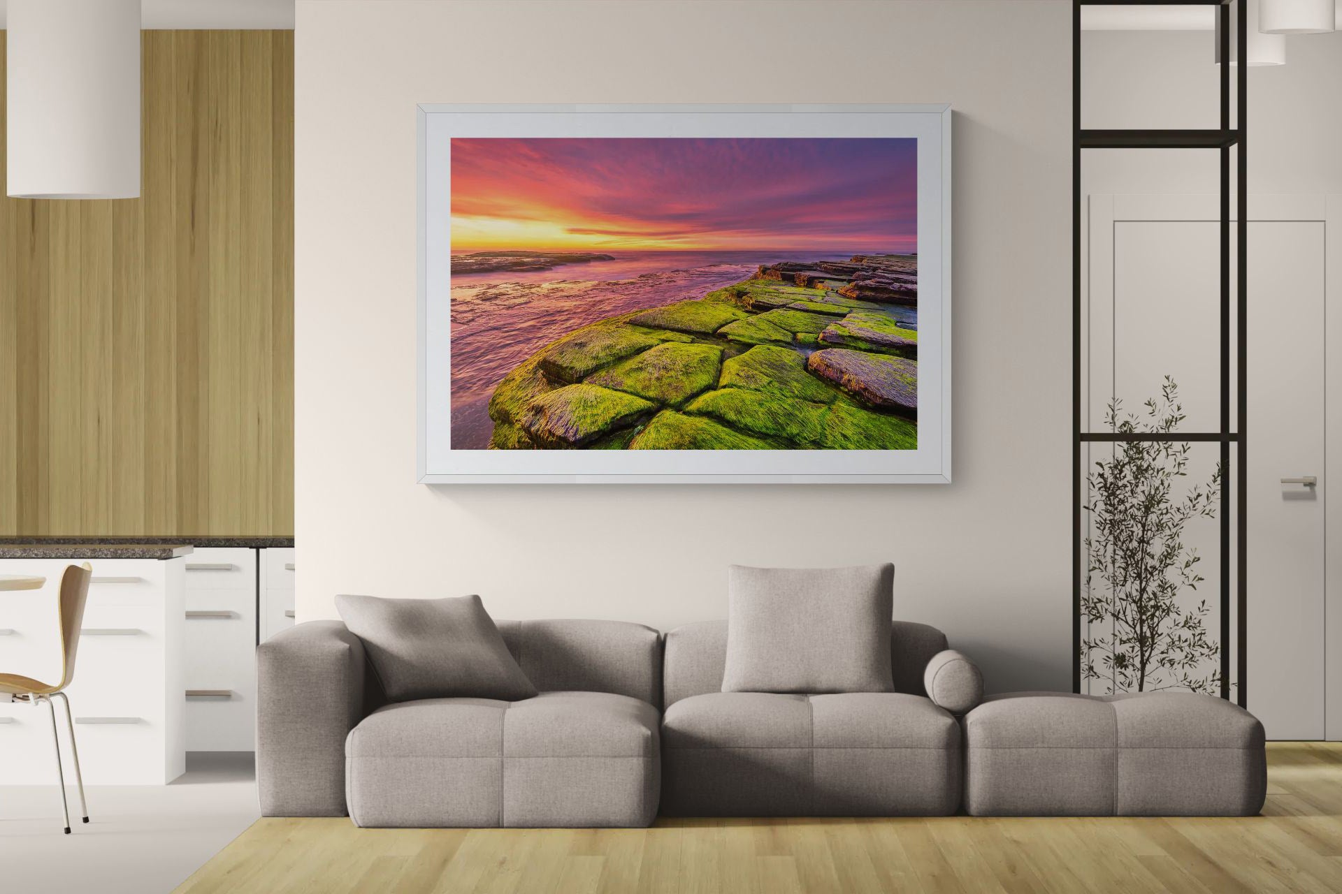 Coastal fine art print - photograph of sunrise at Turimetta beach, NSW