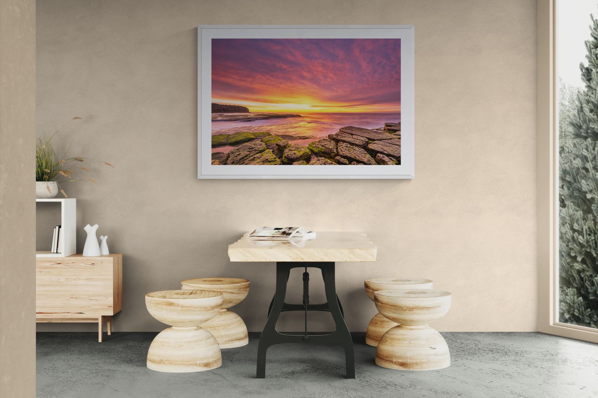 Coastal fine art print - photograph of sunrise at Turimetta beach, NSW