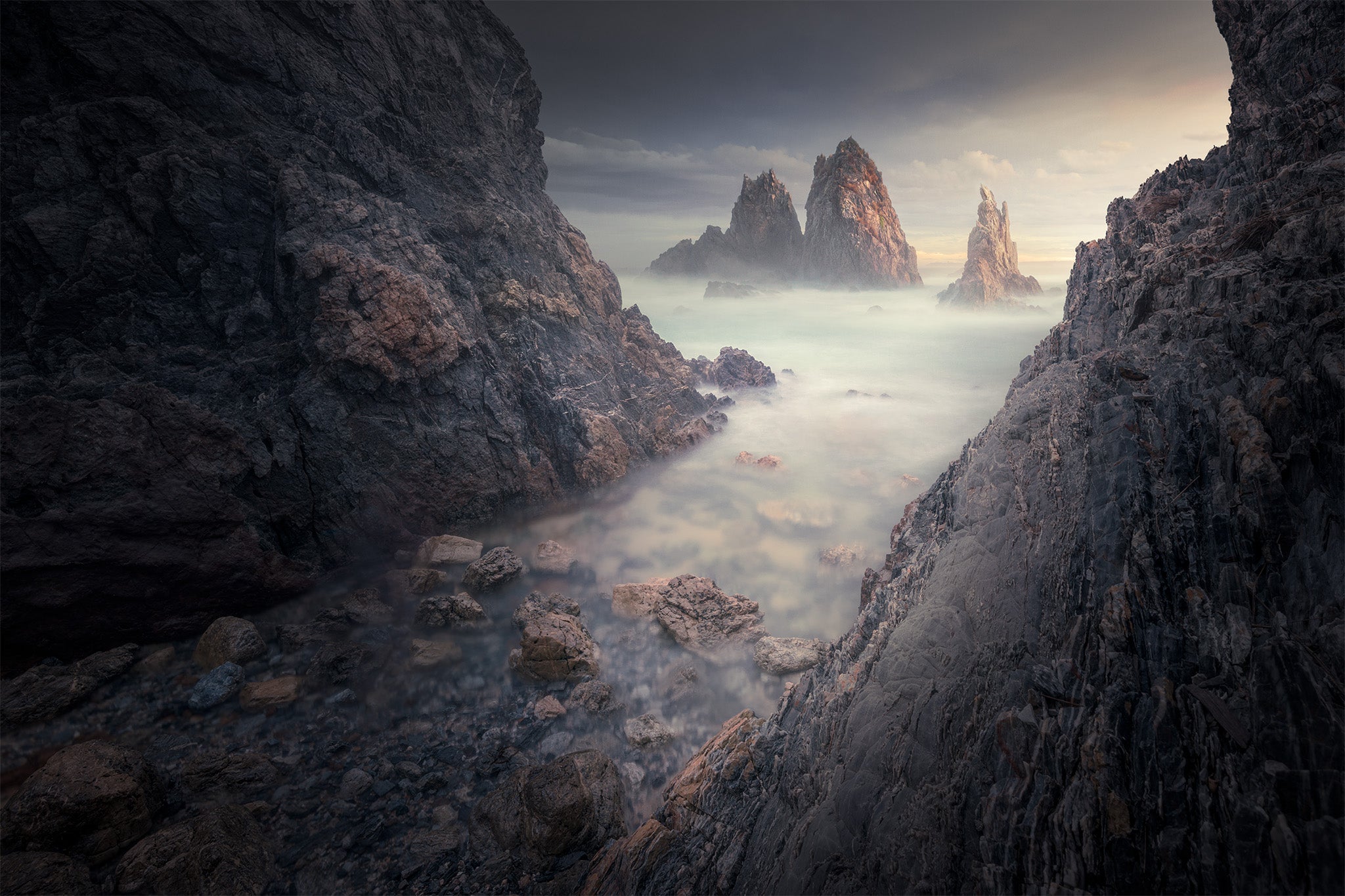 Coastal fine art print - photograph of Camel Rock, NSW