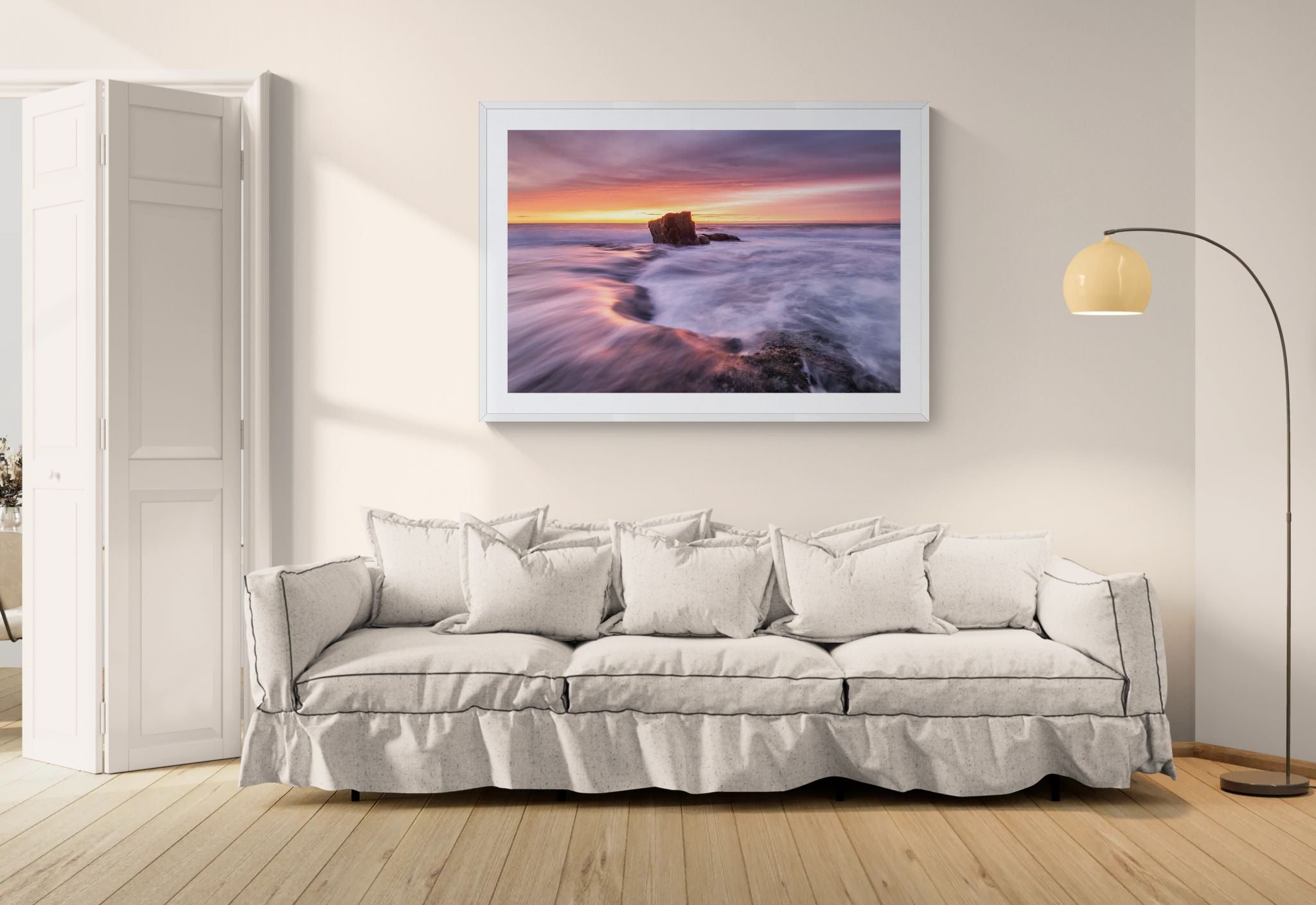 Coastal fine art print - photograph of sunrise at North Turimetta, NSW