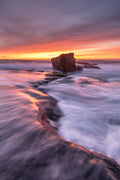 Coastal fine art print - photograph of sunrise at North Turimetta, NSW