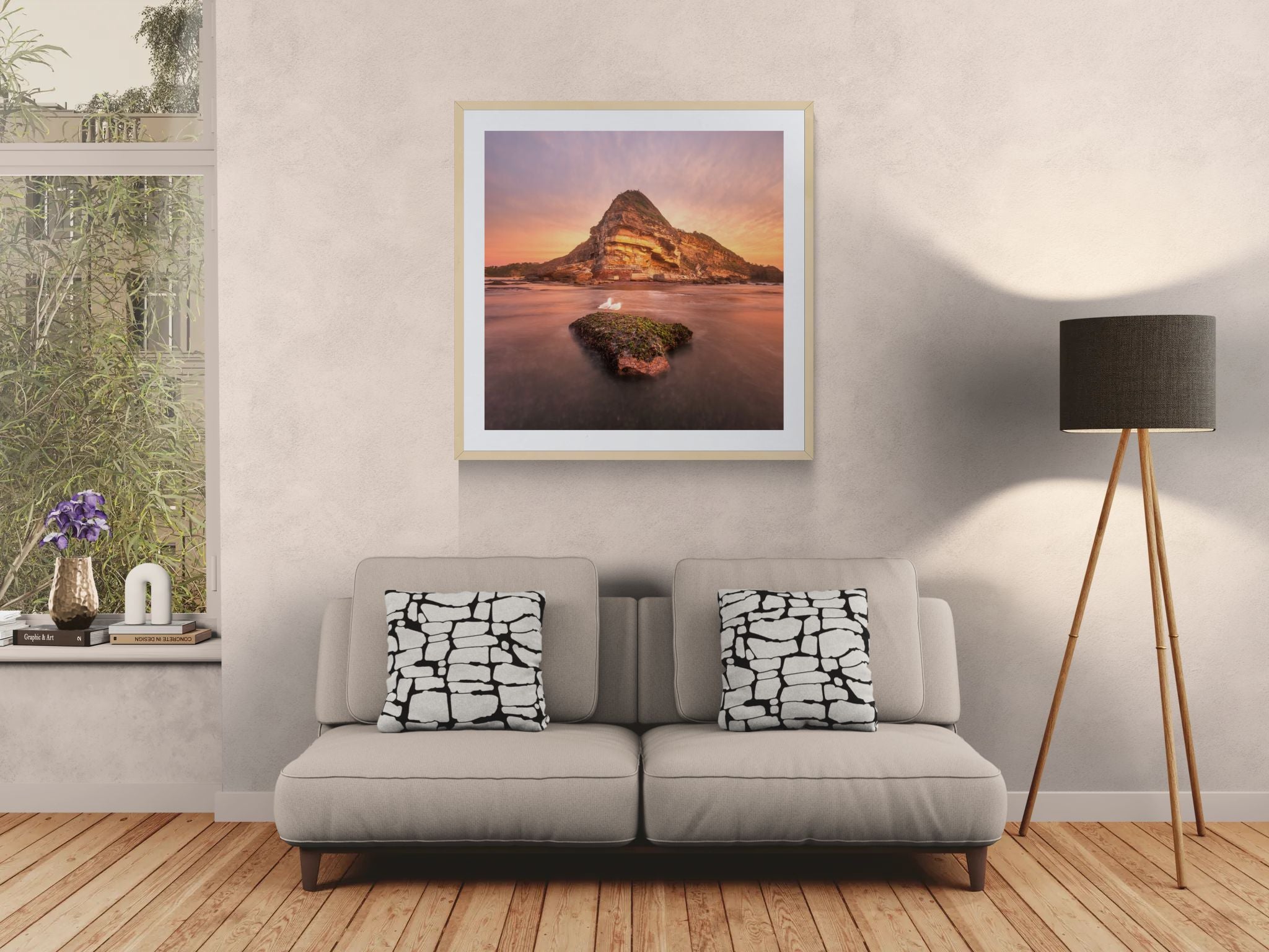 Coastal fine art print - photograph of sunrise at North Turimetta, NSW