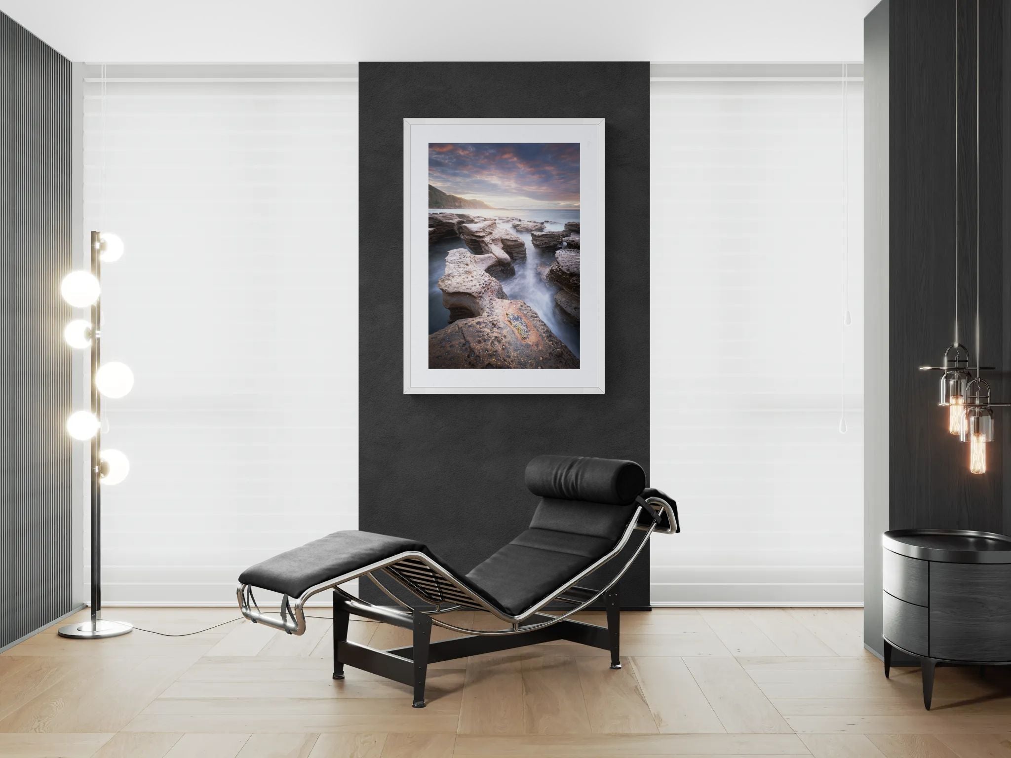 Coastal fine art print - photograph of sunrise at Coalcliff, NSW