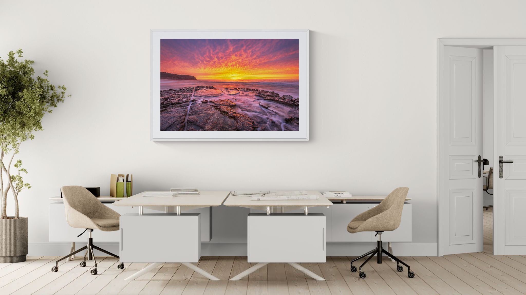 Coastal fine art print - photograph of sunrise at Turimetta beach, NSW