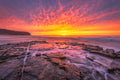 Coastal fine art print - photograph of sunrise at Turimetta beach, NSW