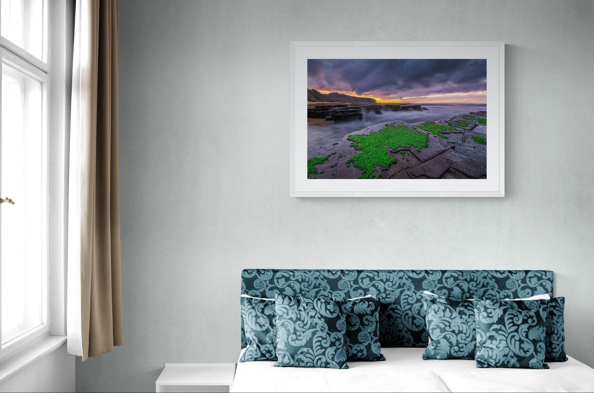 Coastal fine art print - photograph of sunrise at Turimetta beach, NSW