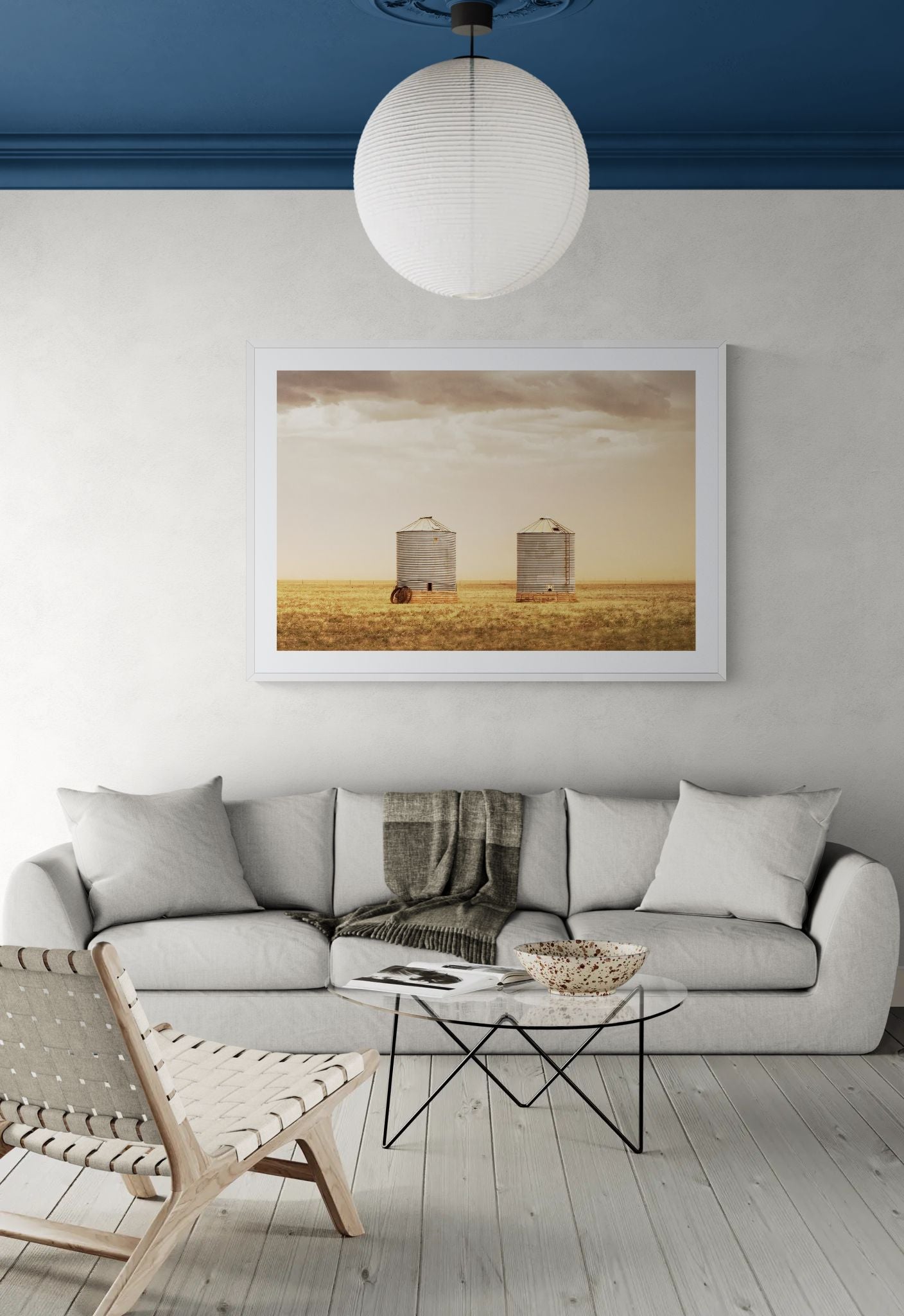 Country fine art print - photograph of silos at Peak Hill, NSW