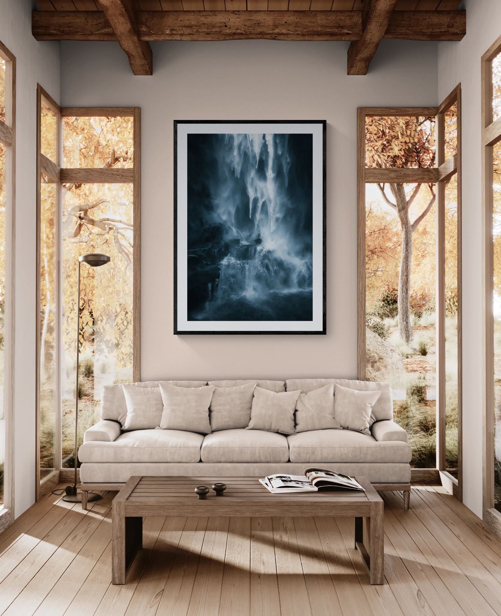 Inland Water fine art print - photograph of Belmore Falls, NSW