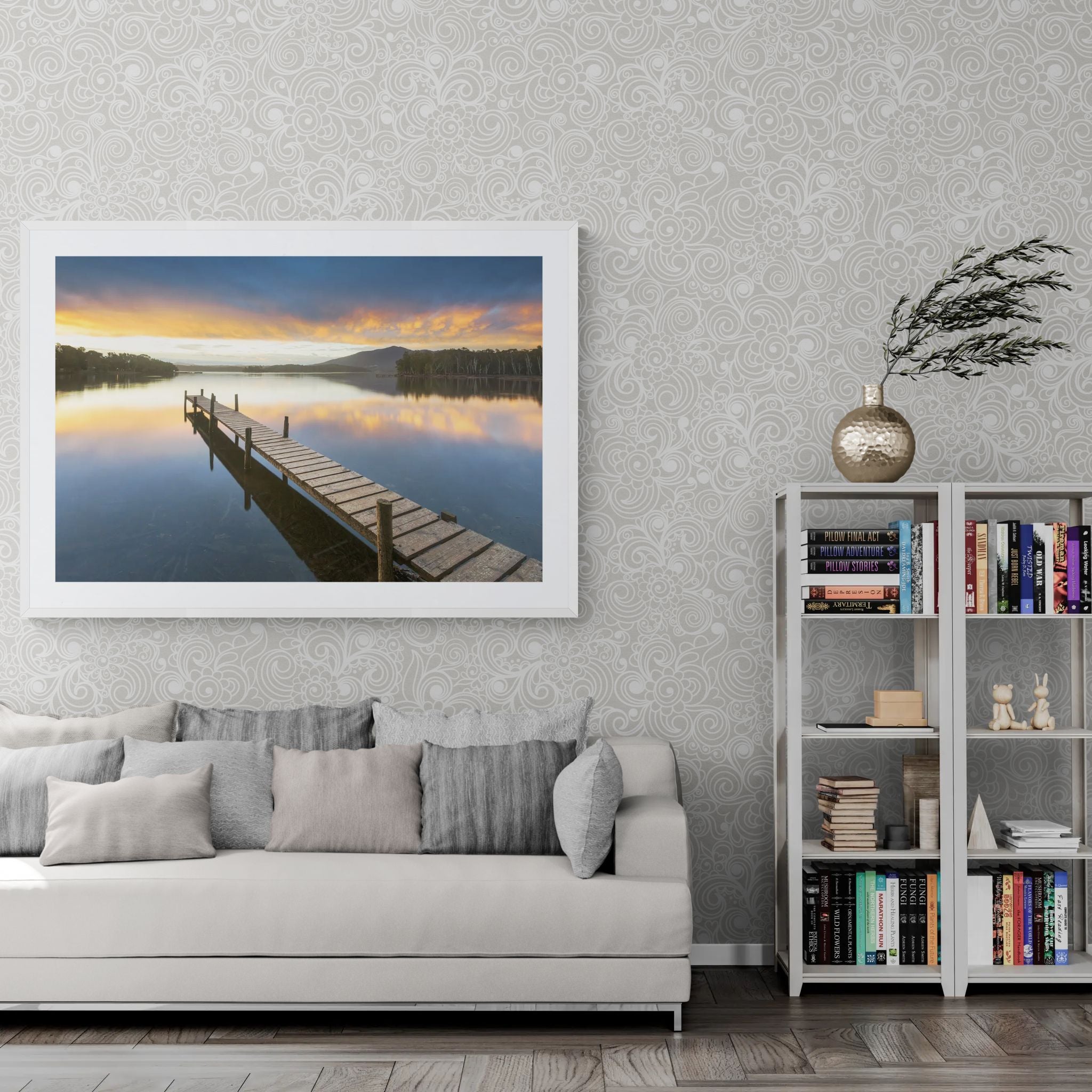 Inland Water fine art print - photograph of Wallaga Lake, NSW