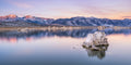 Inland water fine art print - photograph of sunrise over Mono Lake, California, USA