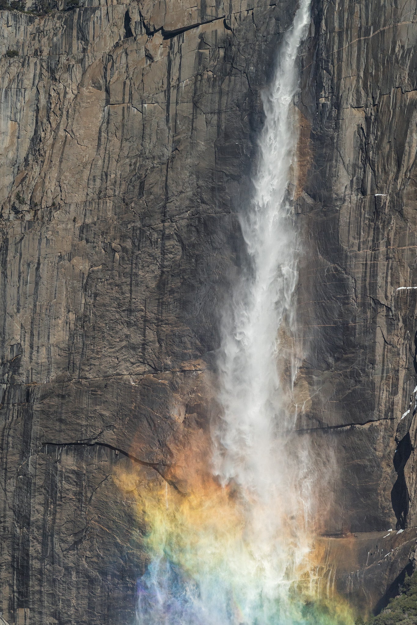 Inland Water fine art print - photograph of waterfall at Yosemite National Park, USA