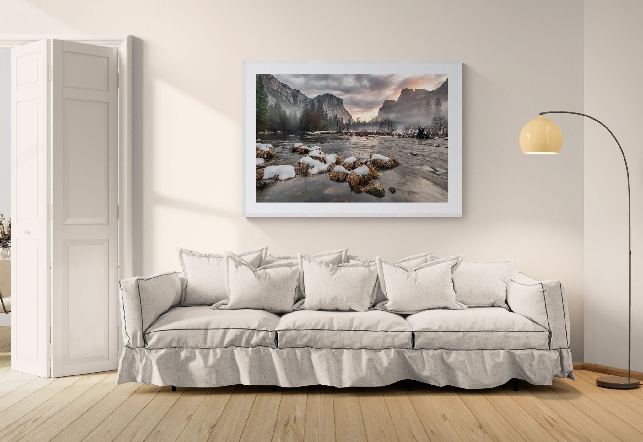 Mountains fine art print - photograph of Valley View in Yosemite National Park, USA