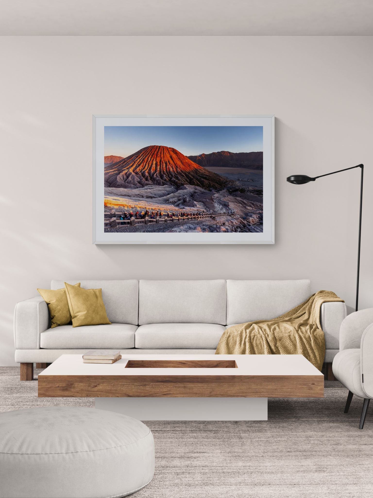 Mountains fine art print - photograph of Mt Batok, Bromo, Indonesia
