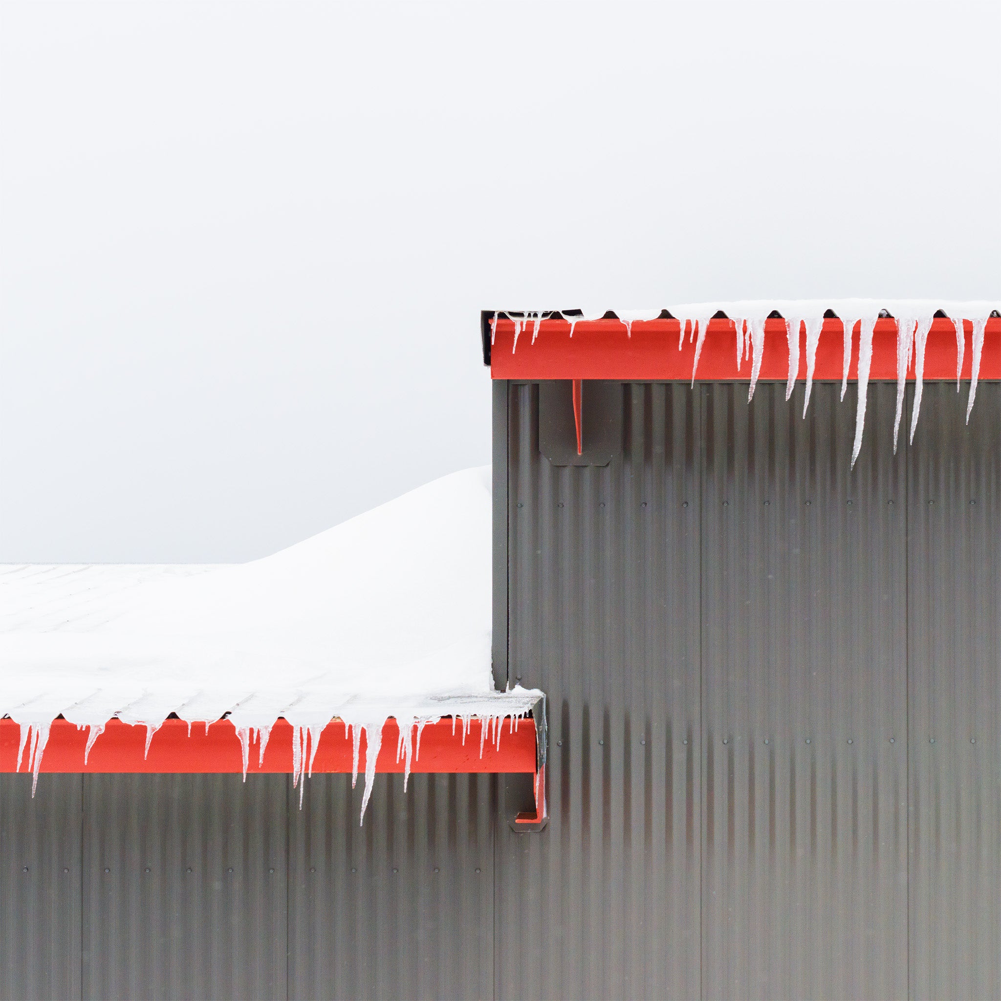 Snow fine art print - photograph of snowy building at Mt Selwyn, Kosciuszko National Park, NSW