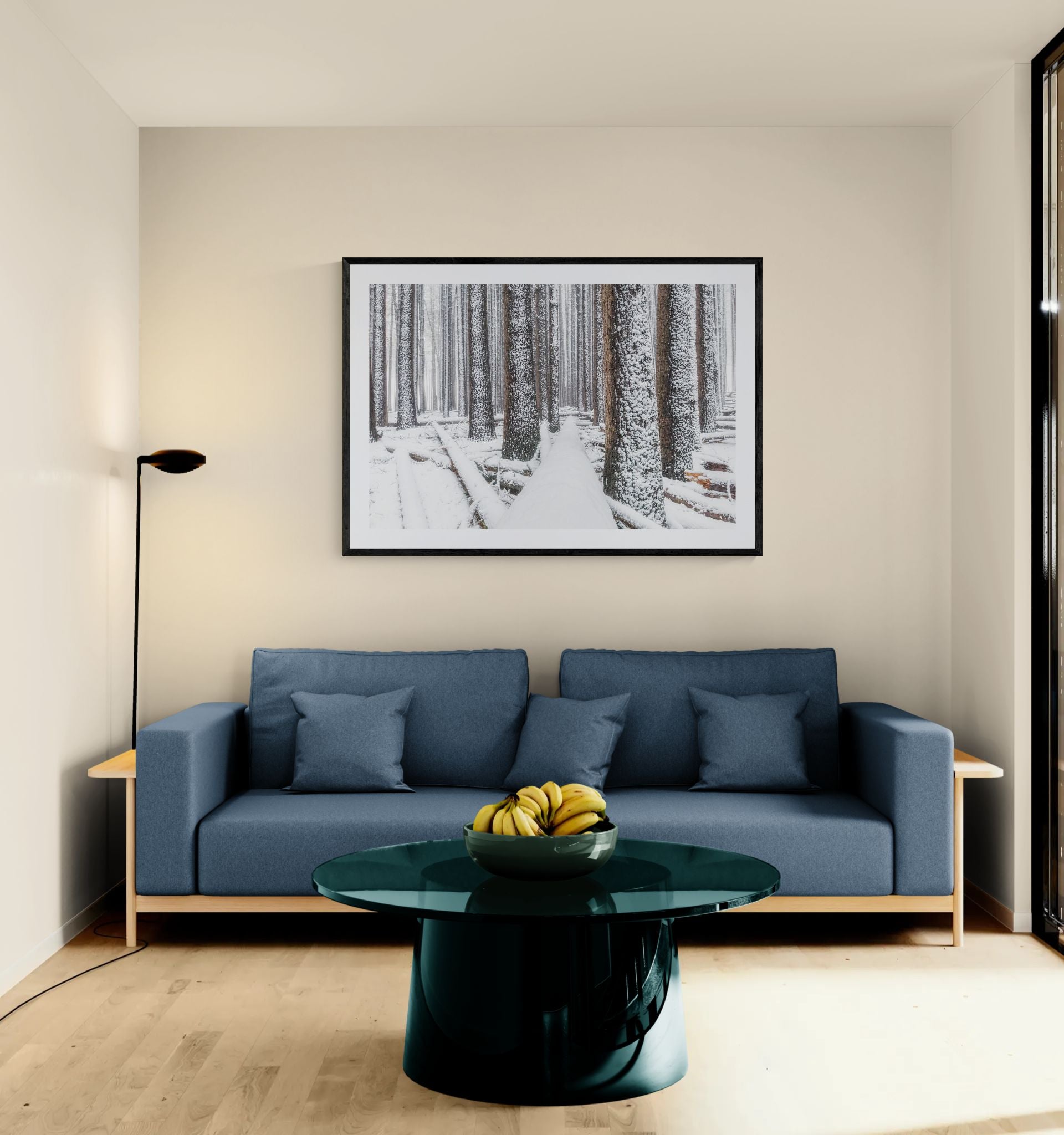 Snow fine art print - photograph of snow at Sugar Pine Walk, NSW