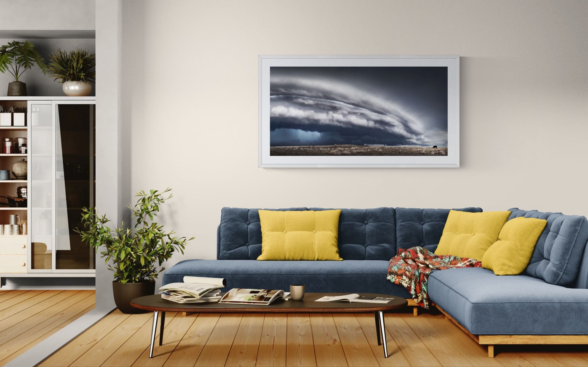 Storms fine art print - photograph of thunderstorm in Merriwa, NSW