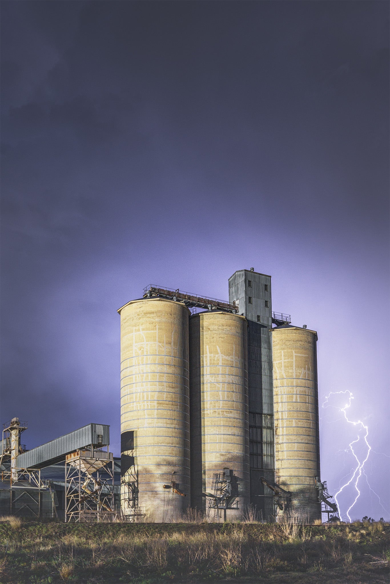Storms fine art print - photograph of thunderstorm at Merriwa, NSW