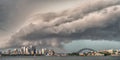 Storms fine art print - photograph of thunderstorm over Sydney harbour