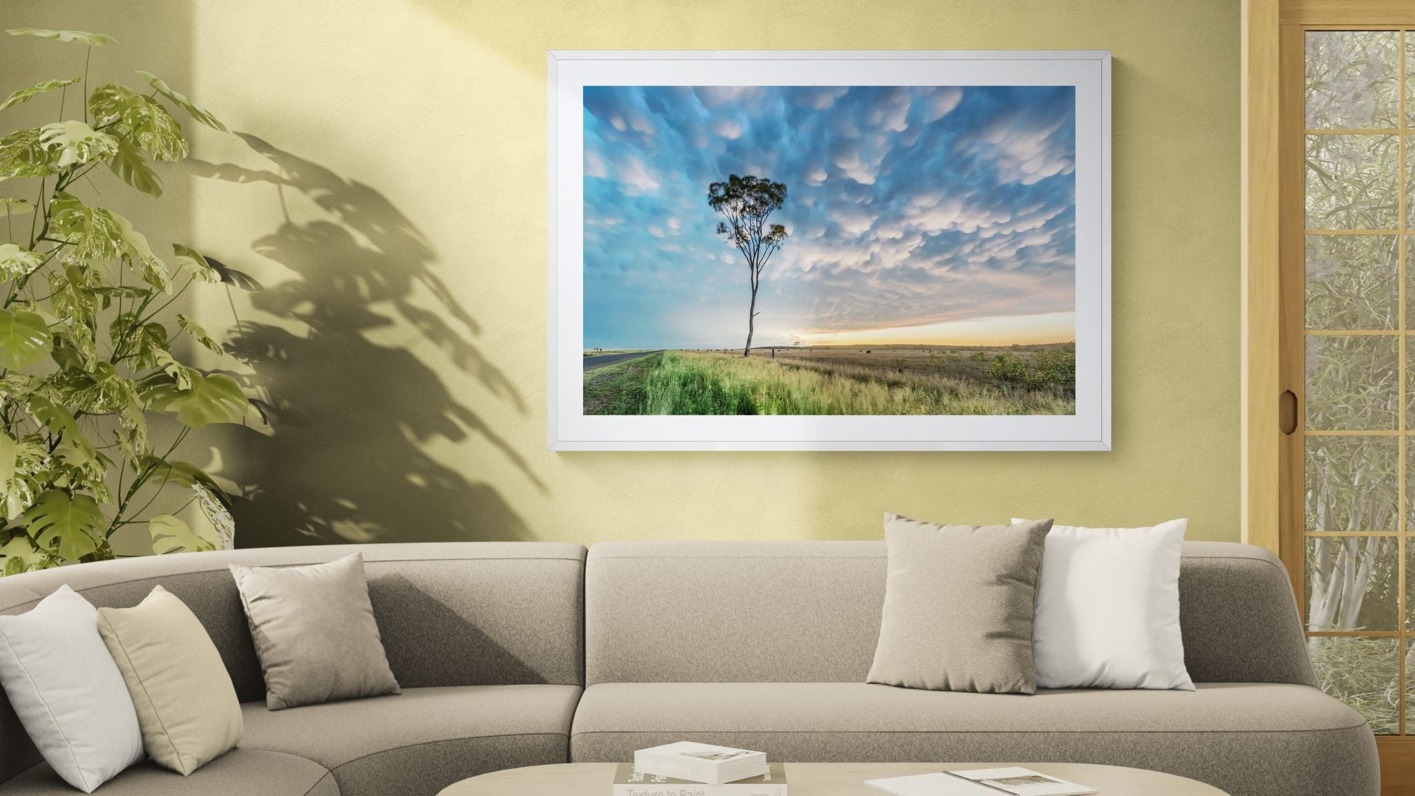 Storms fine art print - photograph of mammatus cloud at Allora, QLD