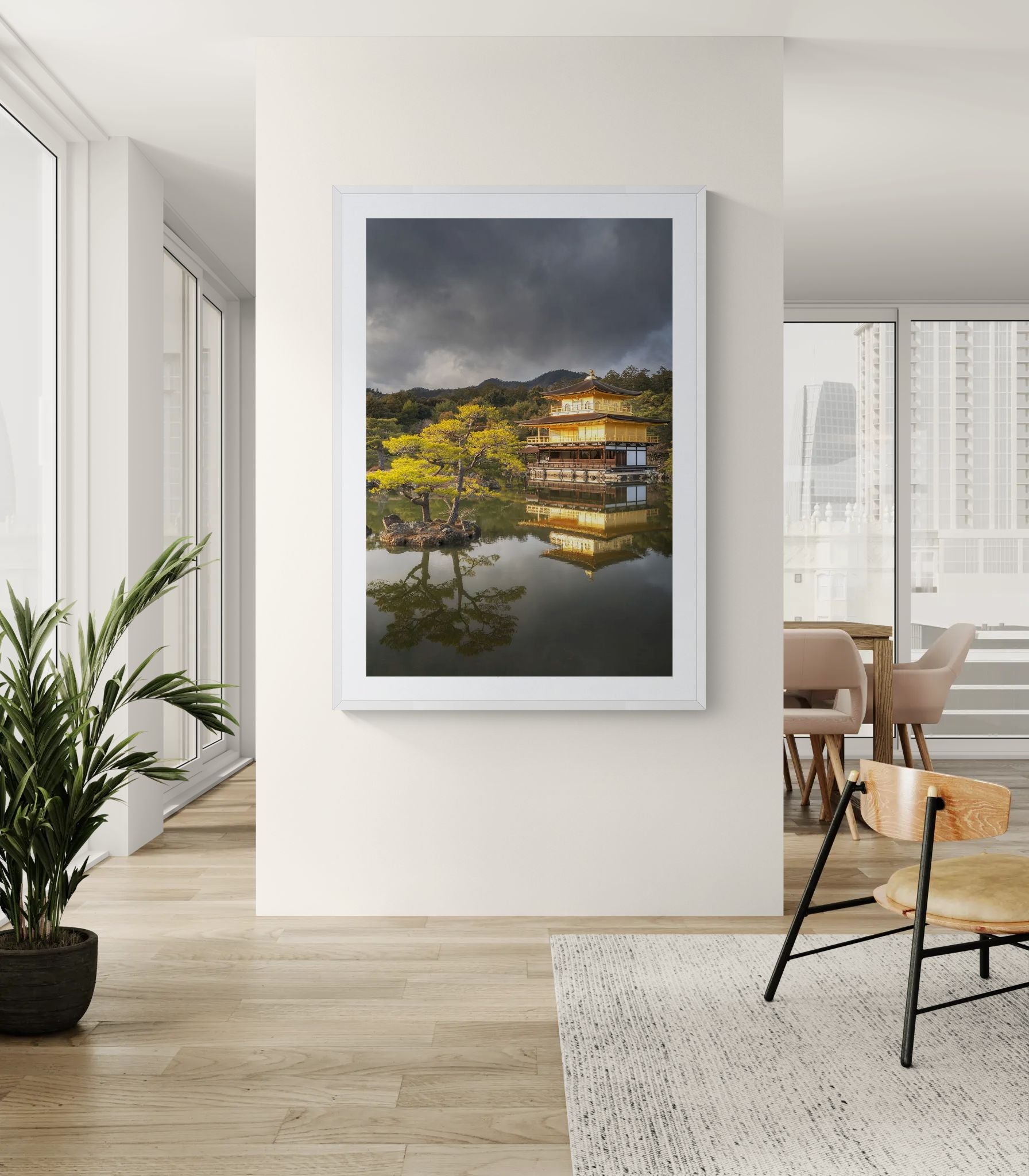 Urban fine art print - photograph of Golden Pavilion, Kyoto, Japan