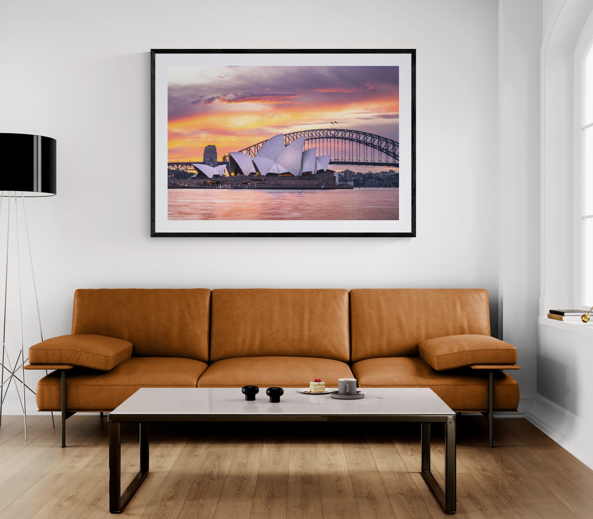 Urban fine art print - sunset photograph of Sydney Opera House, NSW