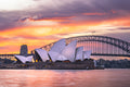 Urban fine art print - sunset photograph of Sydney Opera House, NSW