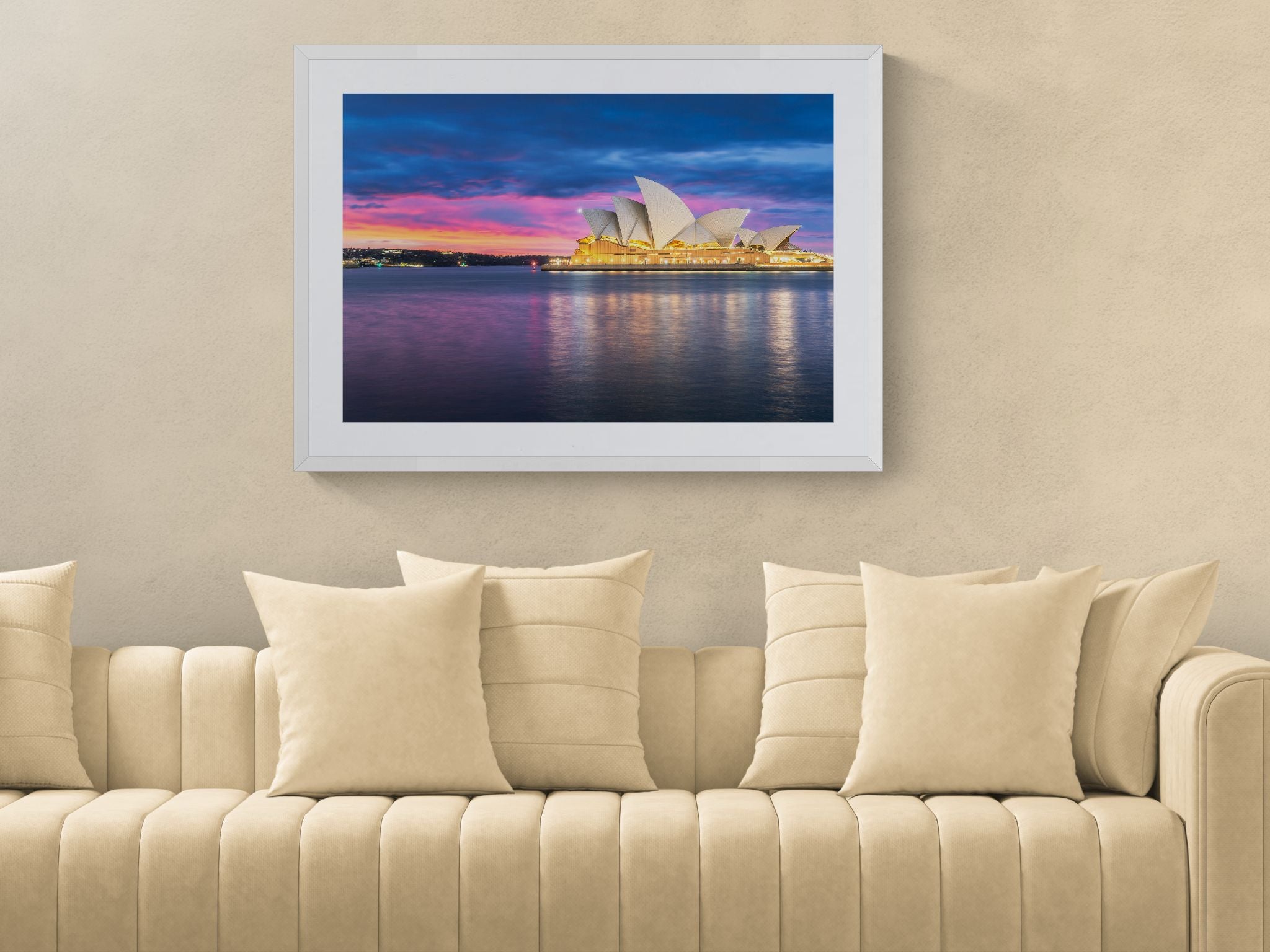 Urban fine art print - sunrise photograph of Sydney Opera House