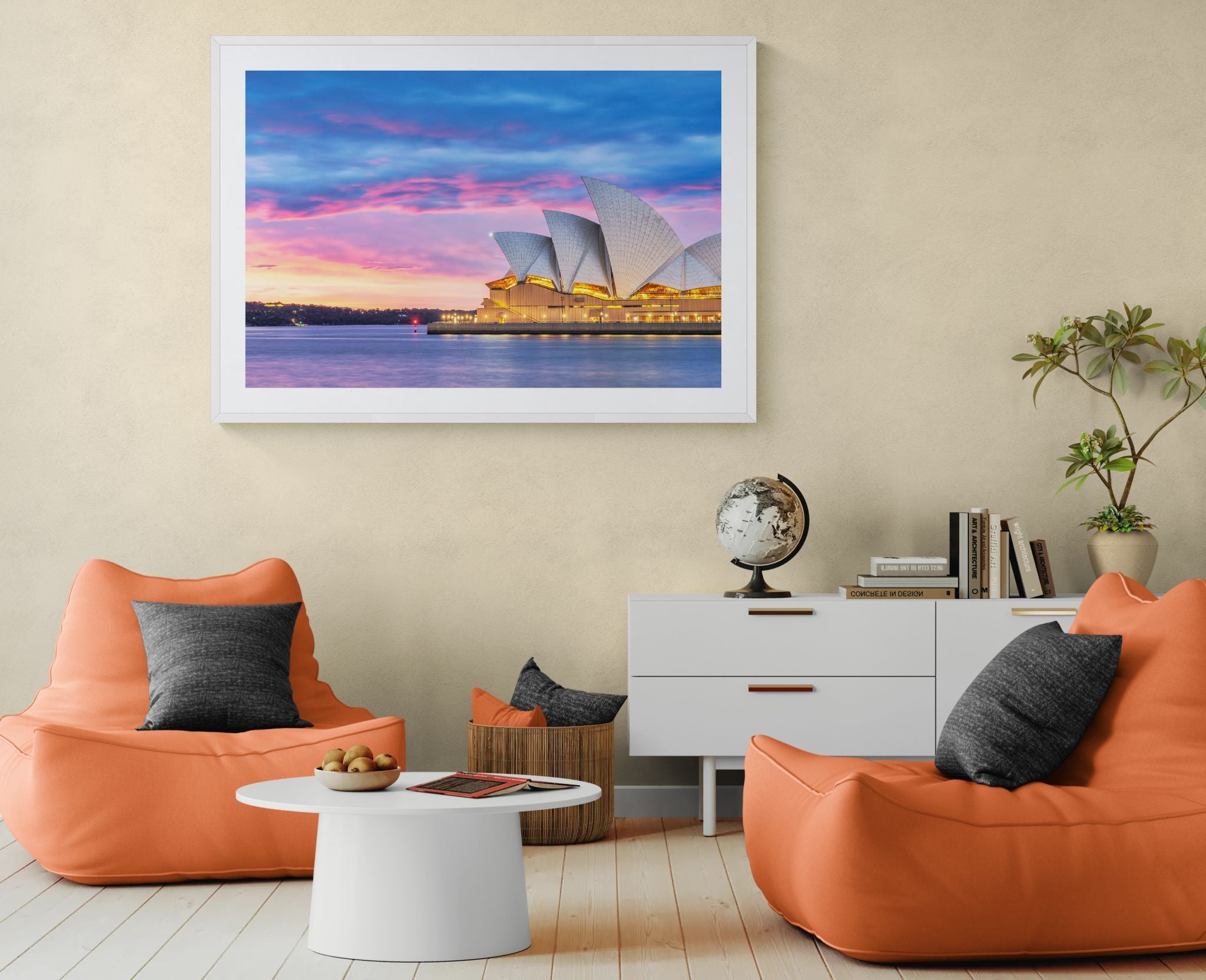 Urban fine art print - sunrise photograph of Sydney Opera House